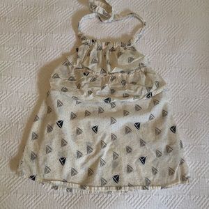 Go Gently Baby Sailboat dress, 6-12m